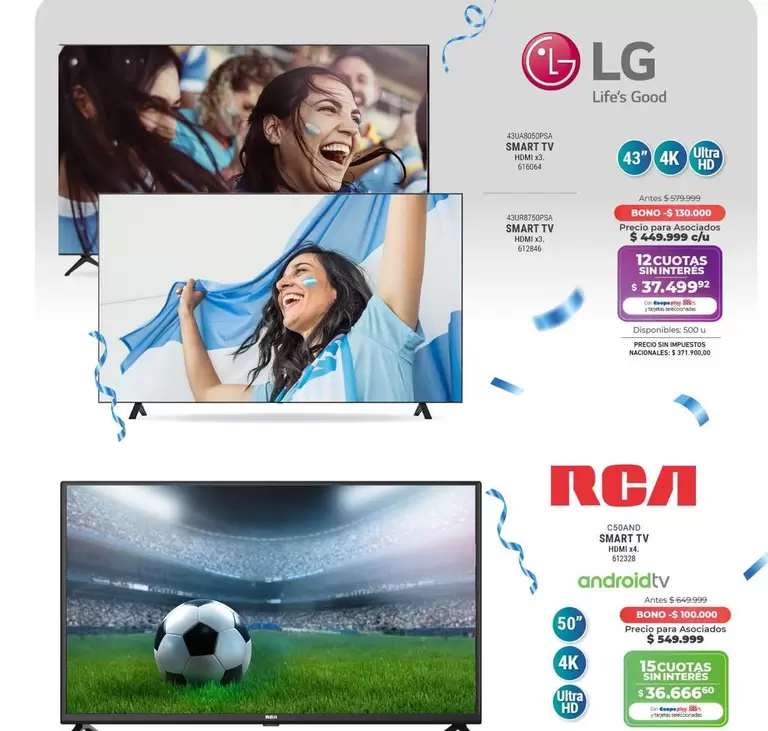 LG - Smart TV 4K UHD