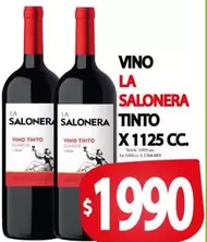 LA Salonera - TINTO X 1125 CC.