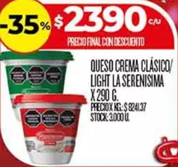 QUESO CREMA CLÁSICO/ LIGHT