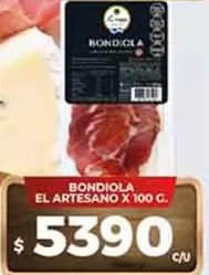 X$ - BONDIOLA EL ARTESANO