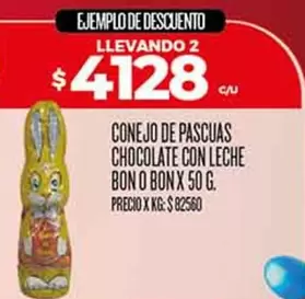 Bon o Bon - Conejo de Pascuas Chocolate con Leche