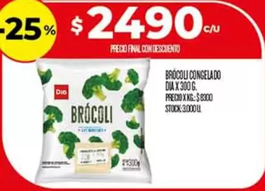 Dia - BROCOLI CONGELADO
