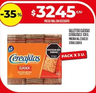 Cerealitas - GALLETITAS CLASICAS