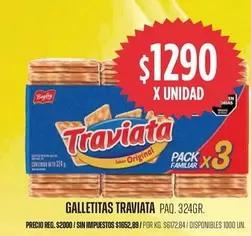 Traviata - Galletitas