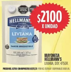 Hellmann's - Mayonesa
