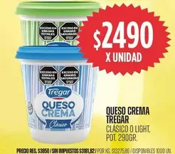 Tregar - Queso Crema Clásico