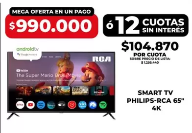 Google - SMART TV 65"
