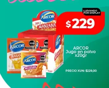 Arcor - Jugo en polvo