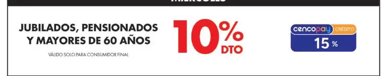 Solo - JUBILADOS, PENSIONADOS Y MAYORES DE 60 AÑOS