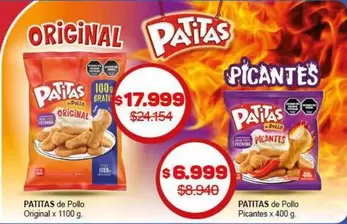 Patitas - PATITAS de Pollo