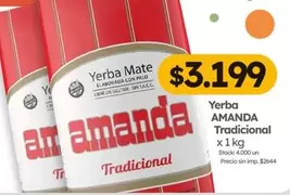 Amanda - Yerba Mate Tradicional
