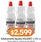 Hileret - Edulcorante líquido