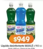 X$ - Líquido desinfectante