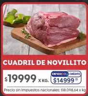 X$ - CUADRIL DE NOVILLITO