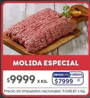 X$ - MOLIDA ESPECIAL
