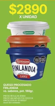 Finlandia - Queso Procesado