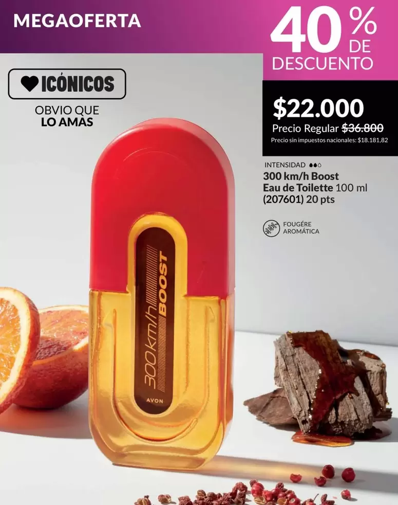 Avon - 300 km/h Boost Eau de Toilette 100 ml (207601)