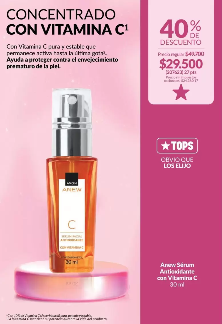 Anew - Sérum Antioxidante con Vitamina C