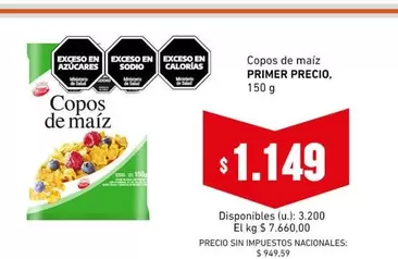 Primer - Copos de maiz