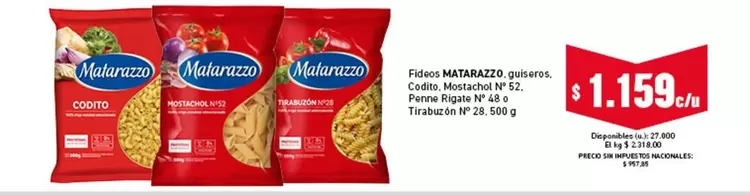 Matarazzo - Fideos