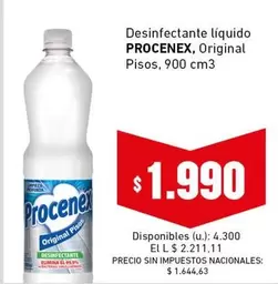 Procenex - Desinfectante líquido