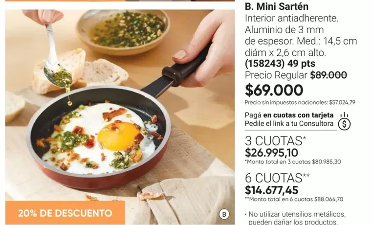 MM - Mini Sartén (158243)