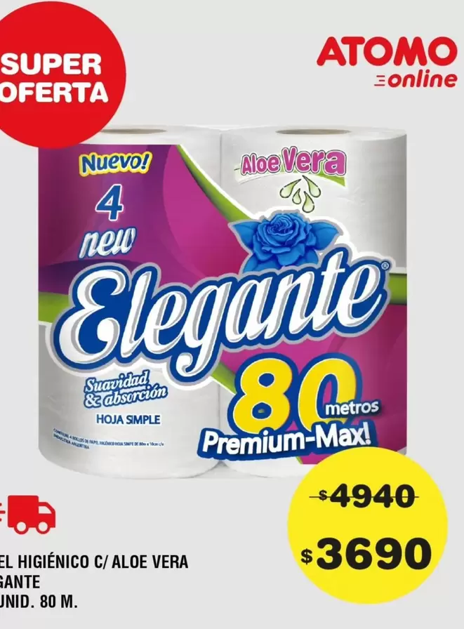 Elegante -  Premium-Max! Hoja Simple