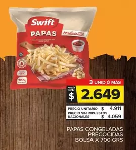 Swift - PAPAS TRADICIONALES