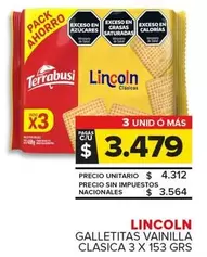 Lincoln - Galletitas Vainilla Clásica