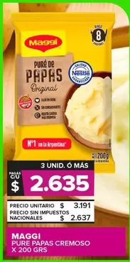 Maggi - Pure de Papas Original