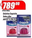 Exquisita - Gelatina