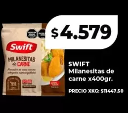 Swift - Milanesitas de carne