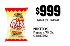 Nikitos - Papas Ray Cód:17592