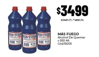 Mas - MÁS FUEGO Alcohol De Quemar