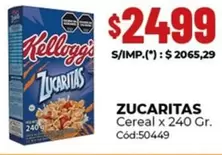 Kellogg's - ZUCARITAS Cereal x 240 Gr. Cód:50449