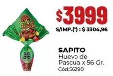 Sapito - Huevo de Pascua