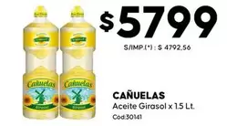 cañuelas - Aceite Girasol