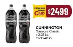 Cunnington - Gaseosa Classic Cód:24835