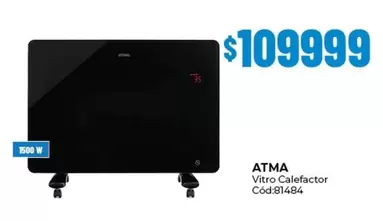 Atma - Vitro Calefactor Cód:81494