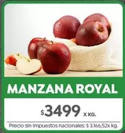 Royal - MANZANA ROYAL