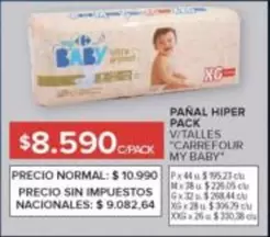 Carrefour - PAÑAL HIPER PACK