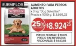 X$ - ALIMENTO PARA PERROS ADULTOS