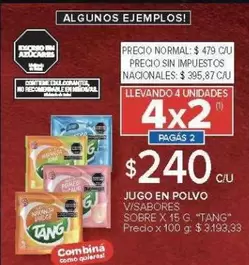 Tang - JUGO EN POLVO