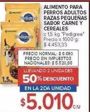 Pedigree - Alimento para perros adultos razas pequeñas
