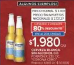 Corona - CERVEZA BLANCA SIN ALCOHOL 0.0
