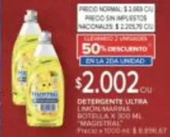 Magistral - DETERGENTE ULTRA LIMON/MARINA