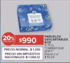 X$ - PAÑUELOS DESCARTABLES