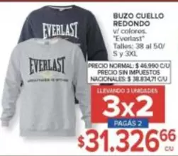 Everlast - Buzo cuello redondo