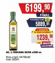 AC. L.TOSCANA OLIVA x250 cc