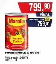 Marolio - Tomate Peritas